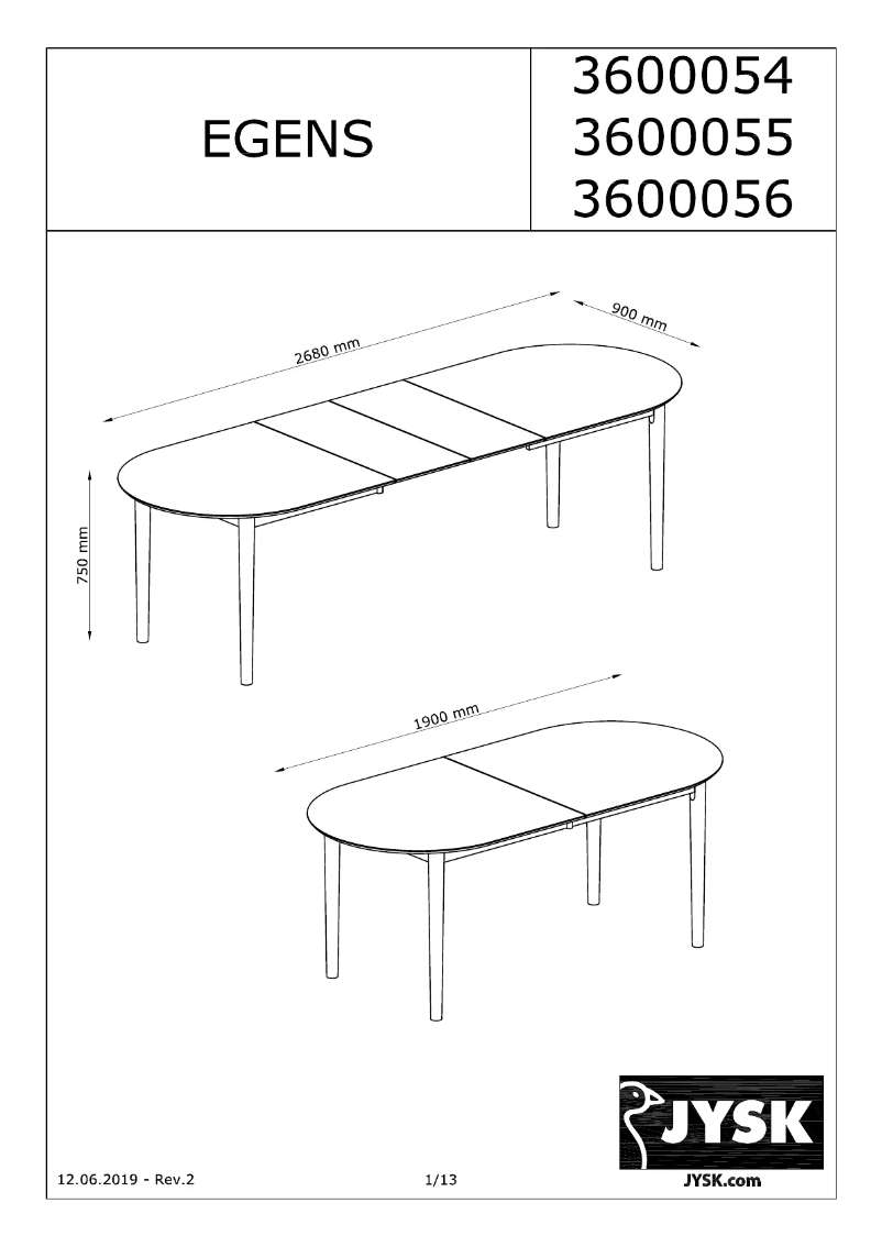 Image de la première page du manuel de l'appareil Egens