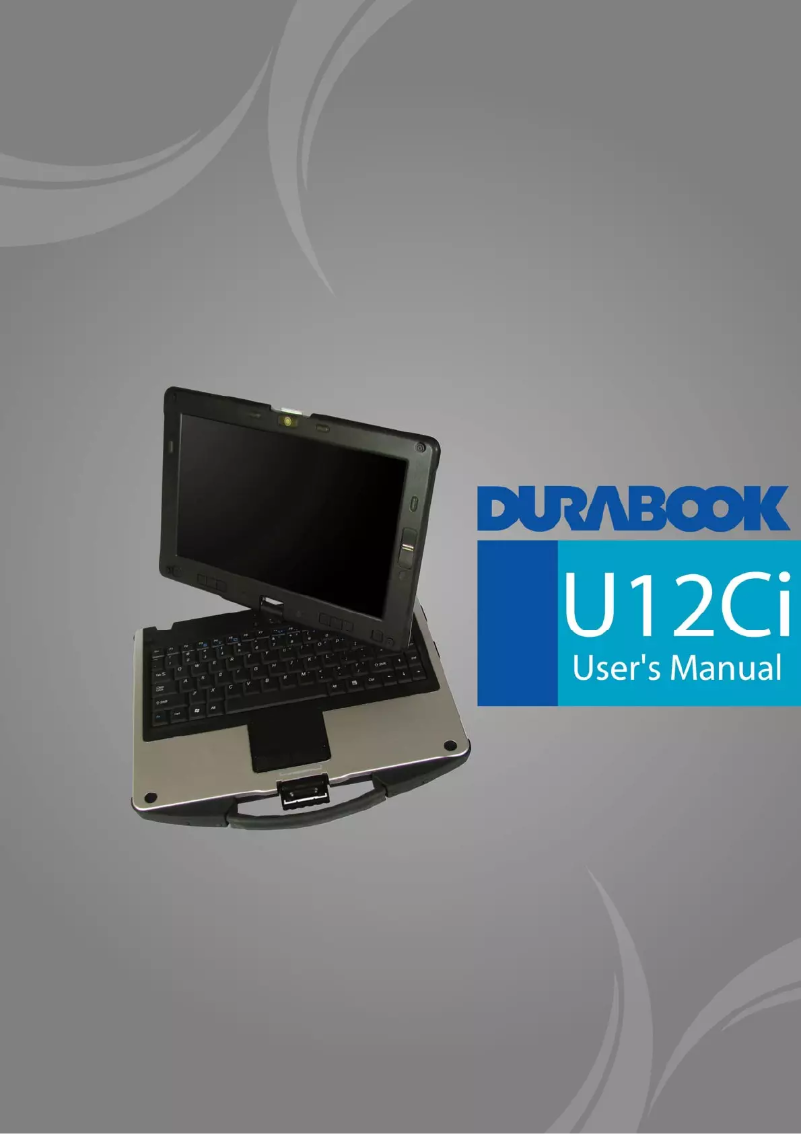 Page n°1 - Manuel utilisateur Durabook U12Ci