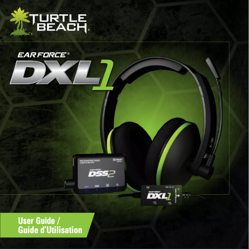 Page n°1 - Manuel utilisateur Turtle Beach Earforce DXL1