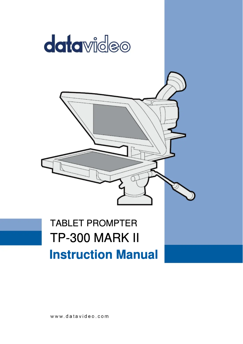 Image de la première page du manuel de l'appareil TP-300 MARK II