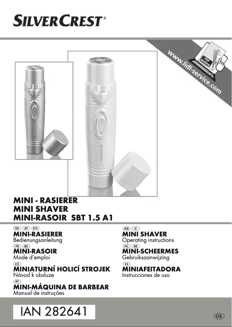 Page 1 de la notice Manuel utilisateur SilverCrest SBT 1.5 A1