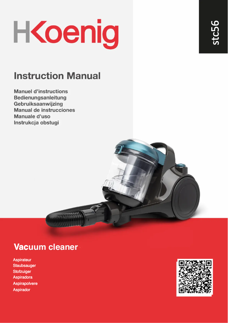 Image de la première page du manuel de l'appareil STC56