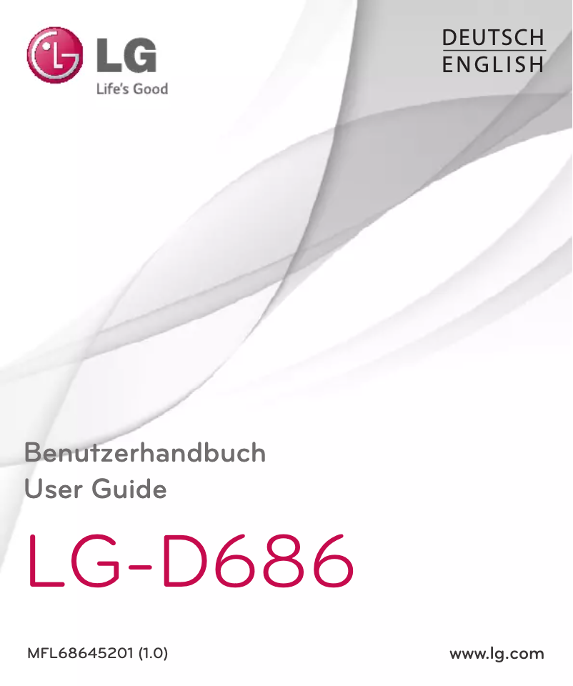 Image de la première page du manuel de l'appareil D686 G Pro Lite Dual SIM