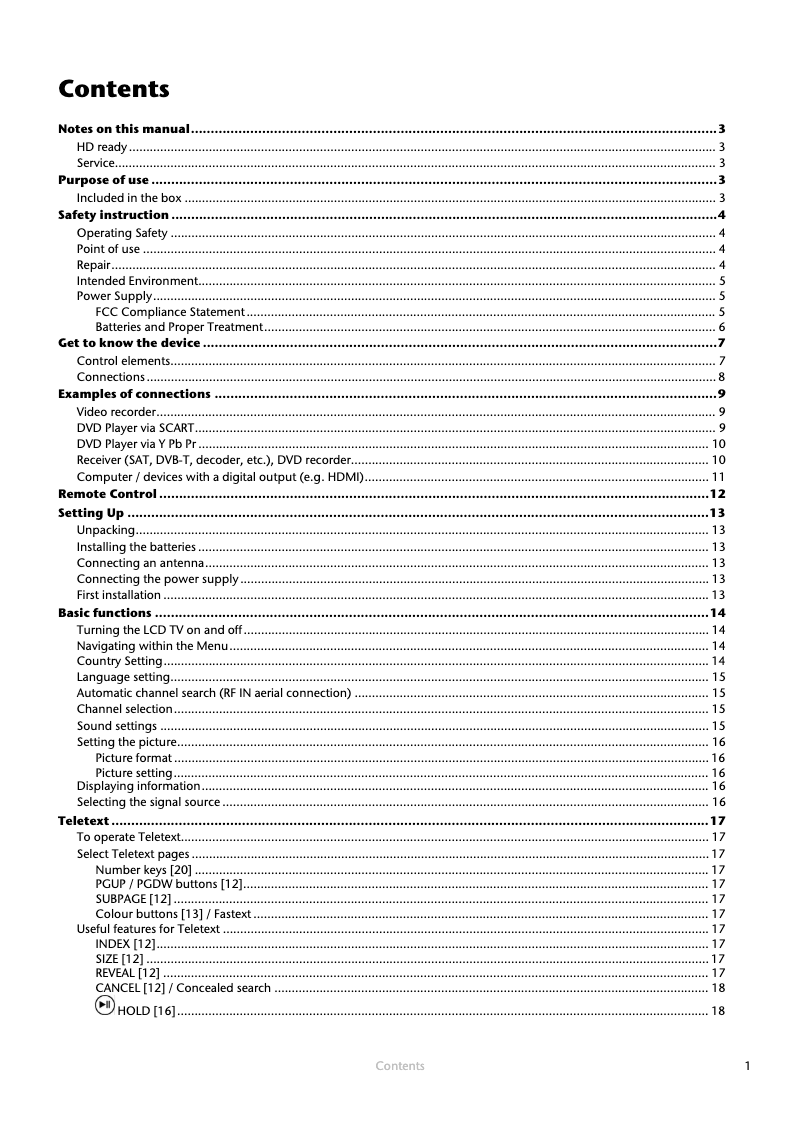 Page n°1 - Manuel utilisateur Medion MD 33332