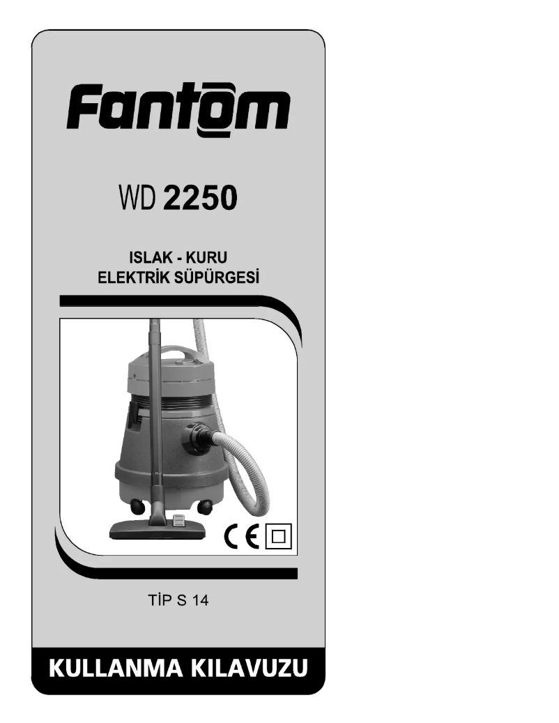 Image de la première page du manuel de l'appareil WD 2250