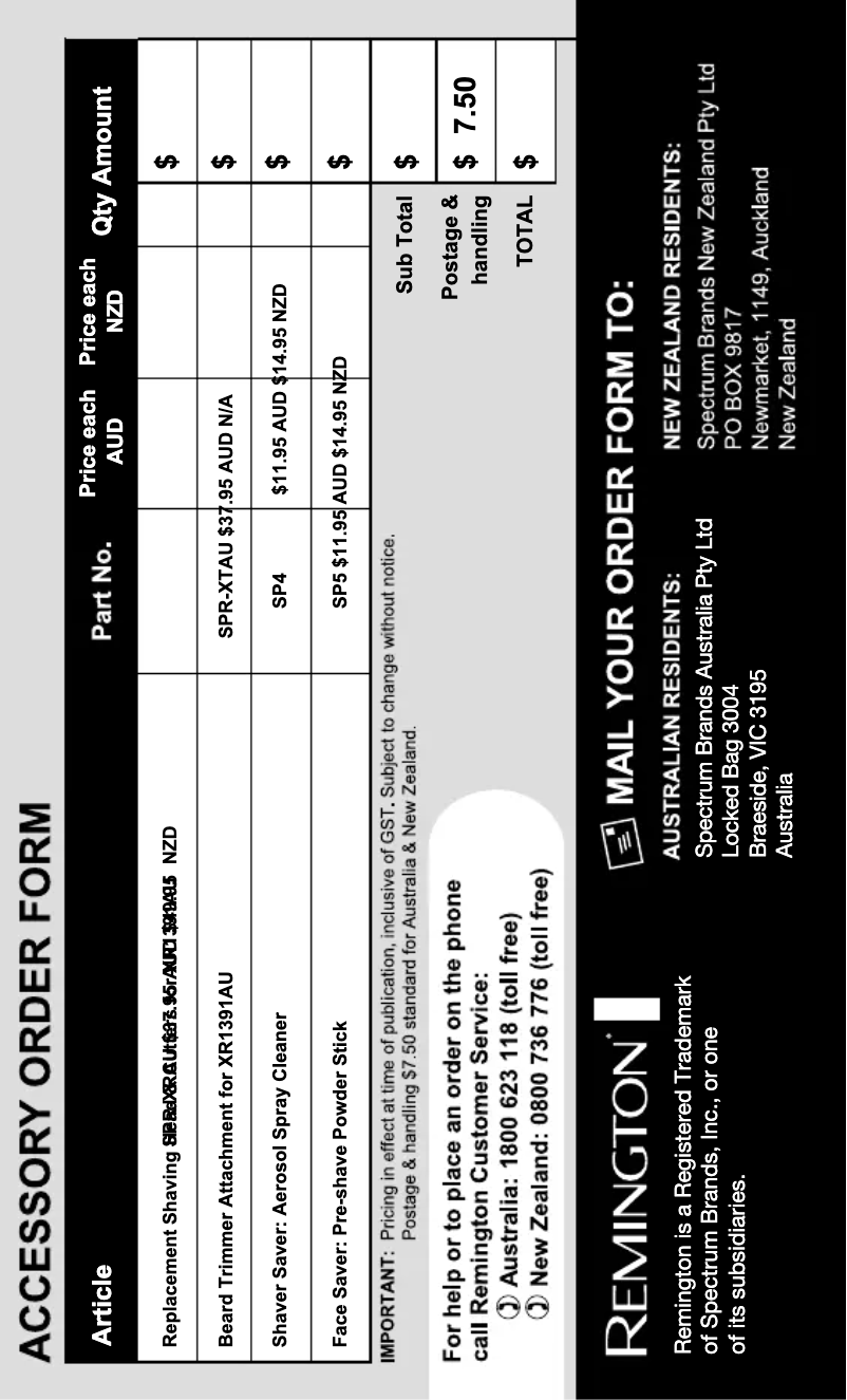 Image de la première page du manuel de l'appareil XR1391