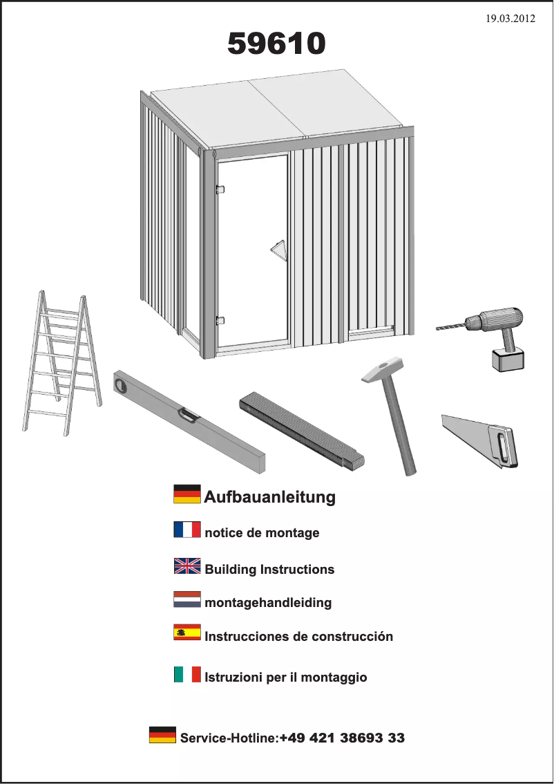 Page 1 de la notice Manuel utilisateur Karibu Palin