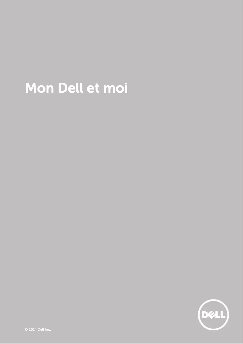 Page 1 de la notice Manuel utilisateur Dell Inspiron 15