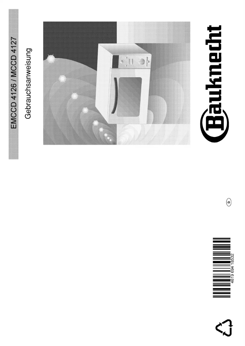 Image de la première page du manuel de l'appareil MCCD 4127