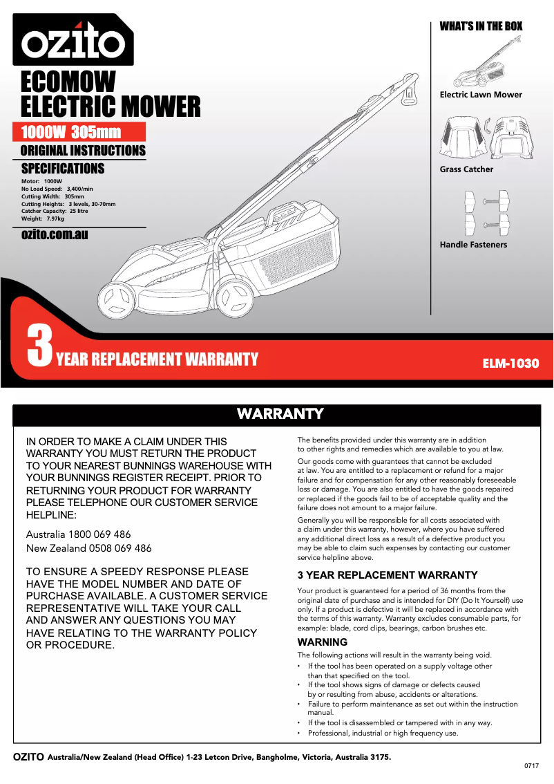 Imagen de la primera página del manual del dispositivo LMLT-1025