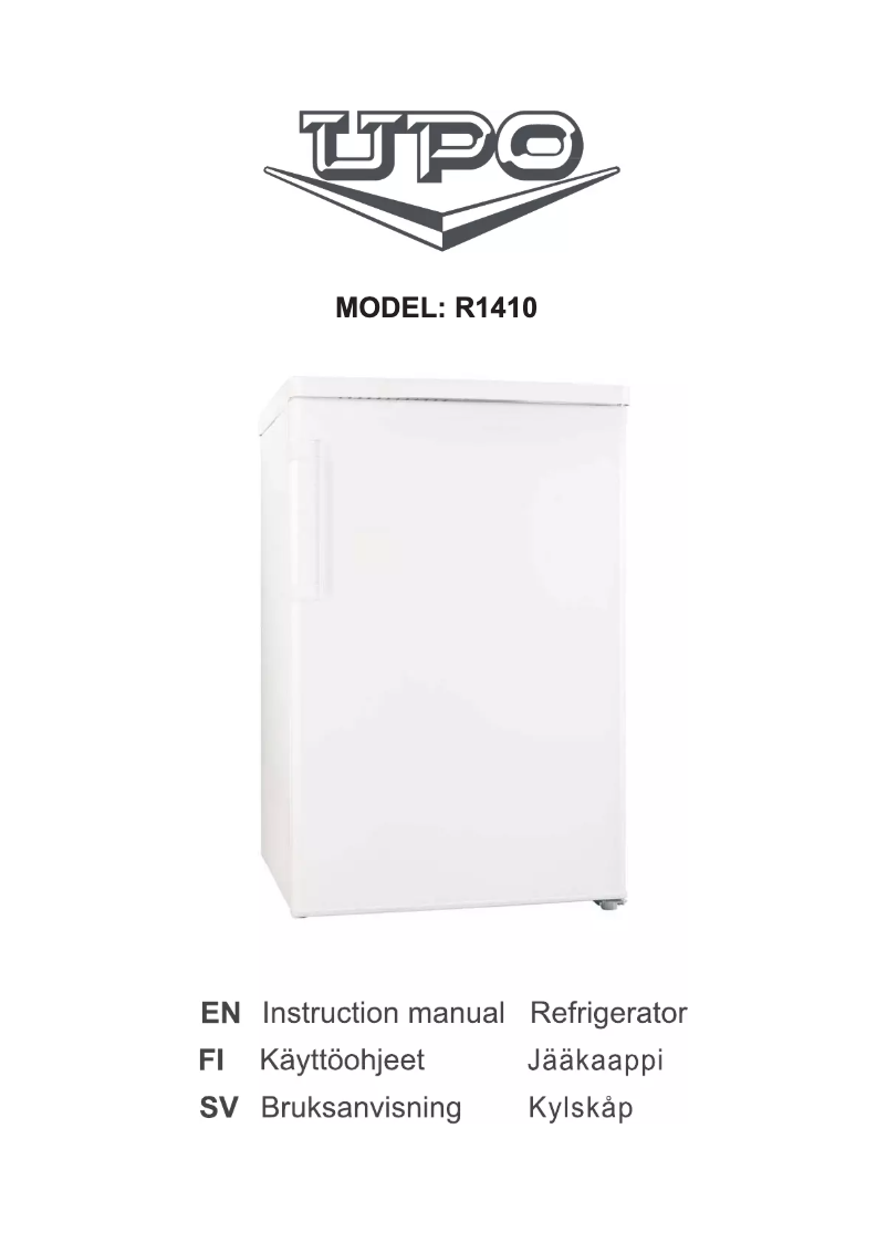 Page n°1 - Manuel utilisateur UPO R1410