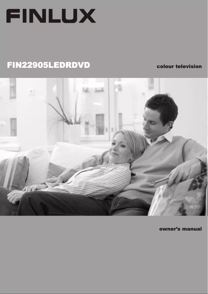 Page n°1 - Manuel utilisateur Finlux FIN22905LEDRDVD