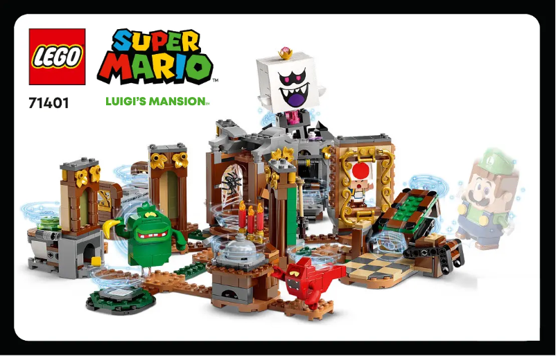 Page 1 de la notice Manuel utilisateur Lego 71401