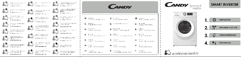 Page n°1 - Manuel utilisateur Candy RCSS 1410HMC-S