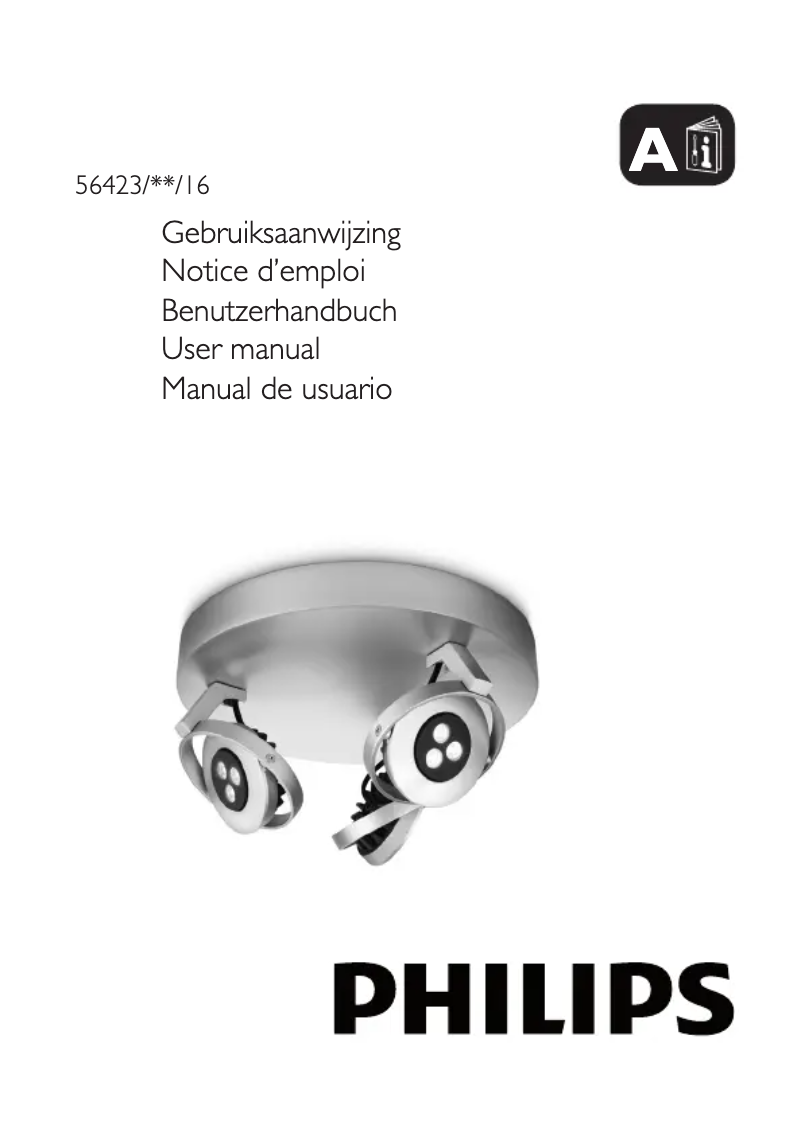 Página 1 del manual Manual de usuario Philips Ledino 564233116