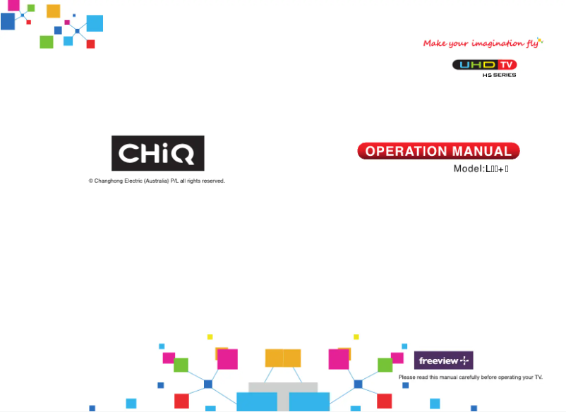 Page n°1 - Manuel utilisateur CHiQ L32H5