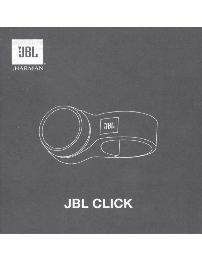 Page 1 de la notice Mode d'emploi JBL Click