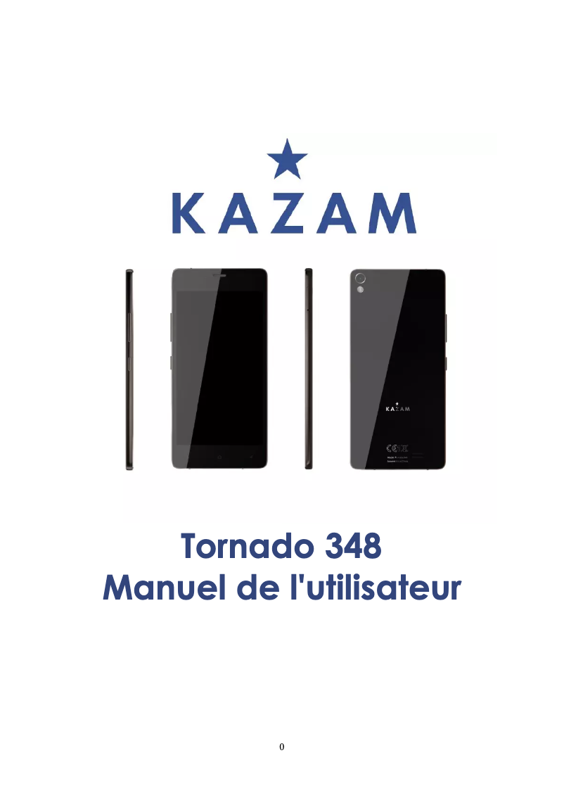 Page n°1 - Manuel utilisateur Kazam Tornado TO3483434