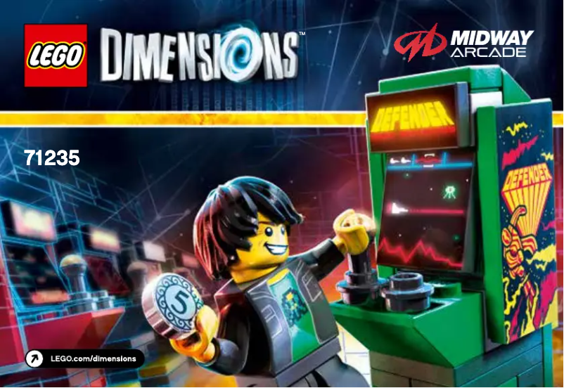 Page n°1 - Manuel utilisateur Lego Dimensions 71235