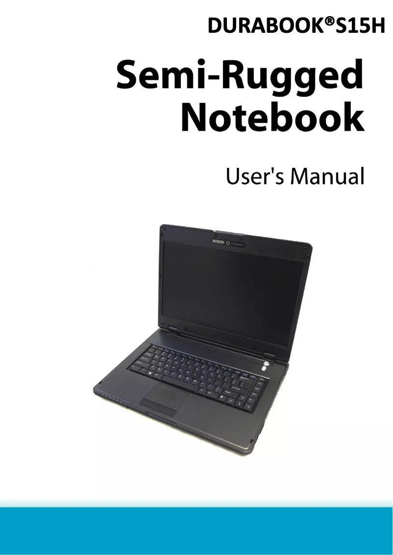 Página 1 del manual Manual de usuario Durabook S15H
