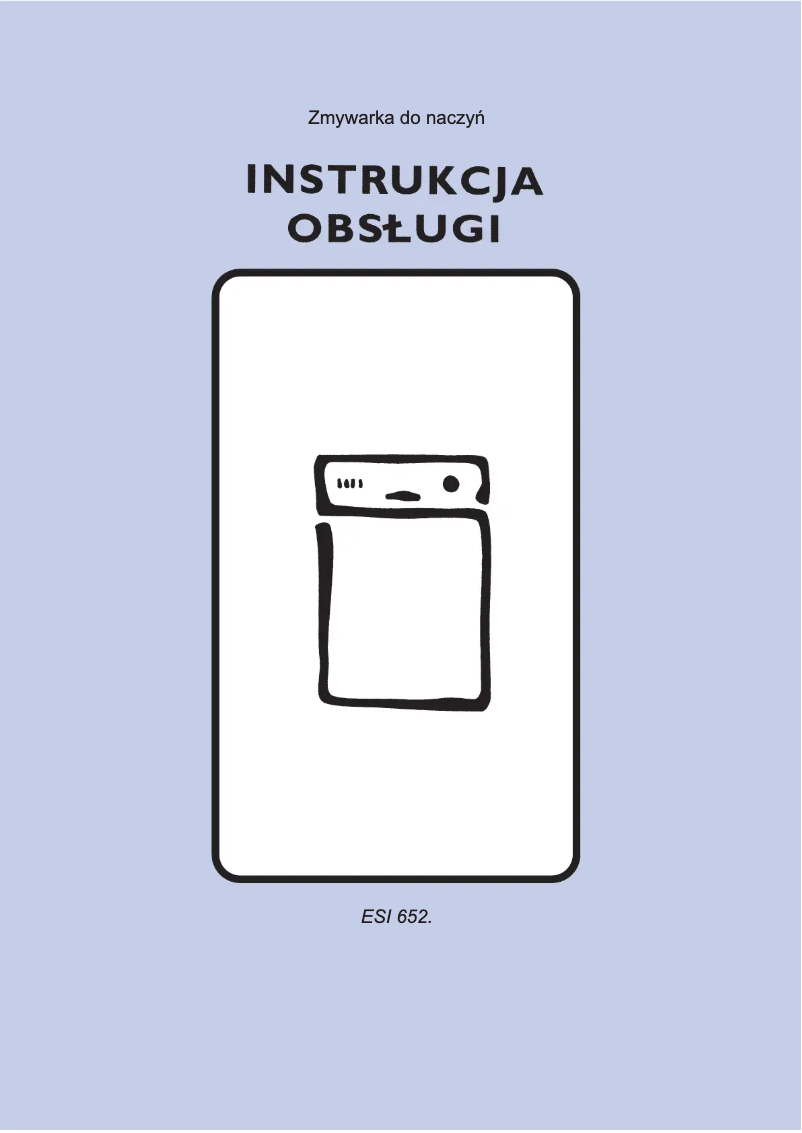 Page n°1 - Manuel utilisateur Electrolux ESI652W