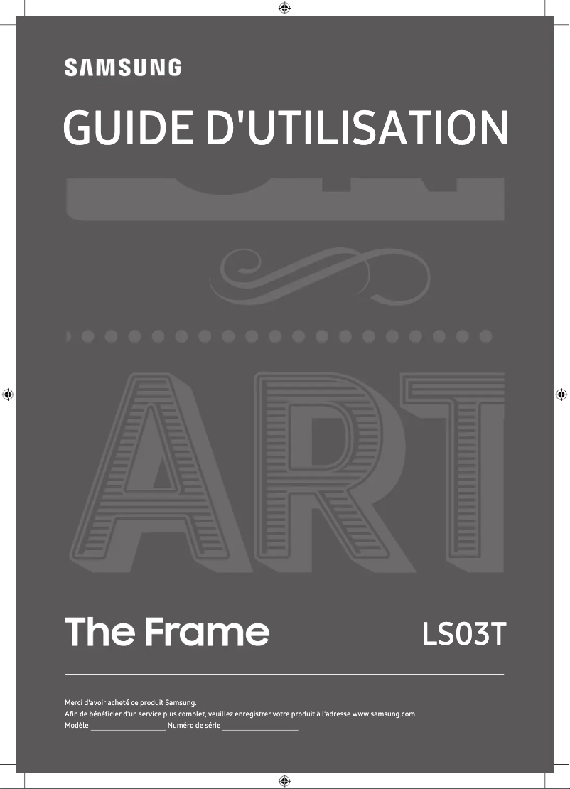 Page n°1 - Manuel utilisateur Samsung QA55LS03TAK