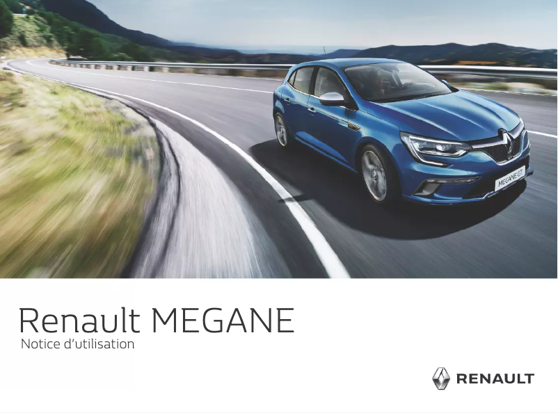 Imagen de la primera página del manual del dispositivo Megane (2016)