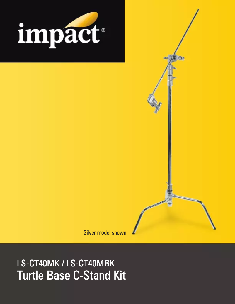 Page 1 de la notice Manuel utilisateur Impact LS-CT40M