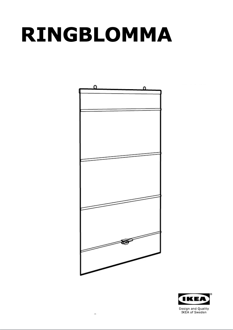 Page 1 de la notice Manuel utilisateur Ikea RINGBLOMMA