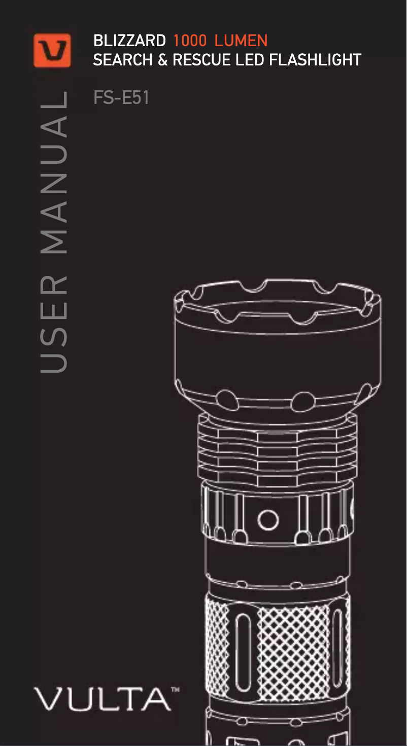 Image de la première page du manuel de l'appareil Blizzard FS-E51