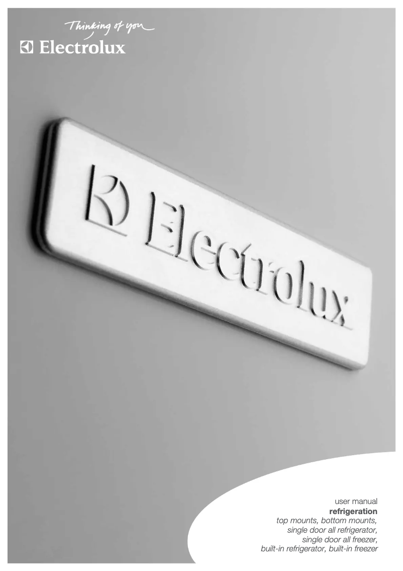 Page 1 de la notice Manuel utilisateur Electrolux ETM3600