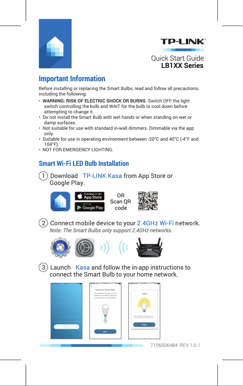 Image de la première page du manuel de l'appareil LB110