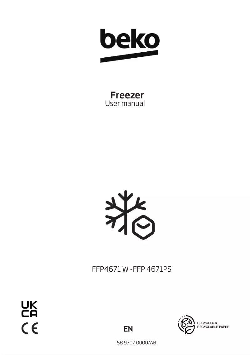 Image de la première page du manuel de l'appareil FFP4671PS