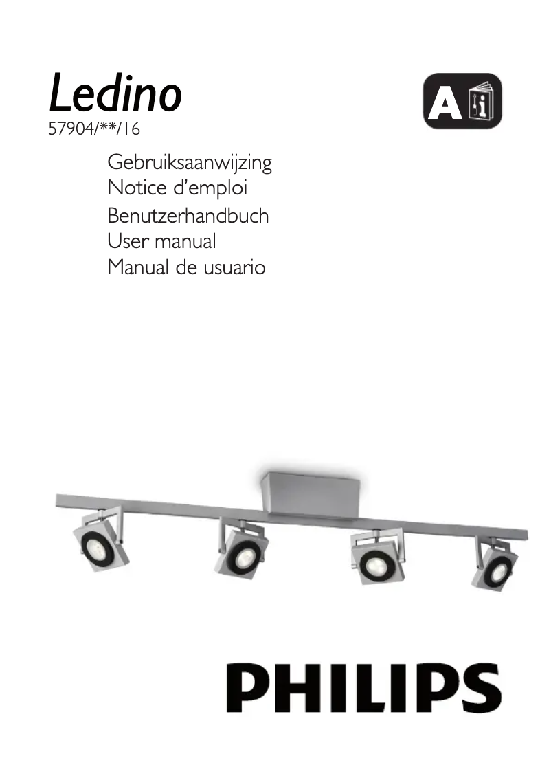 Página 1 del manual Manual de usuario Philips Ledino 579048716