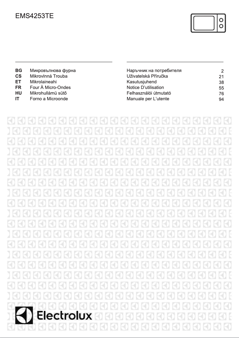 Imagen de la primera página del manual del dispositivo EMS4253TEX