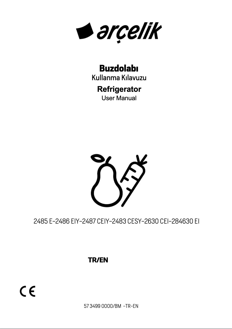 Página 1 del manual Manual de usuario Arçelik 284630 EI