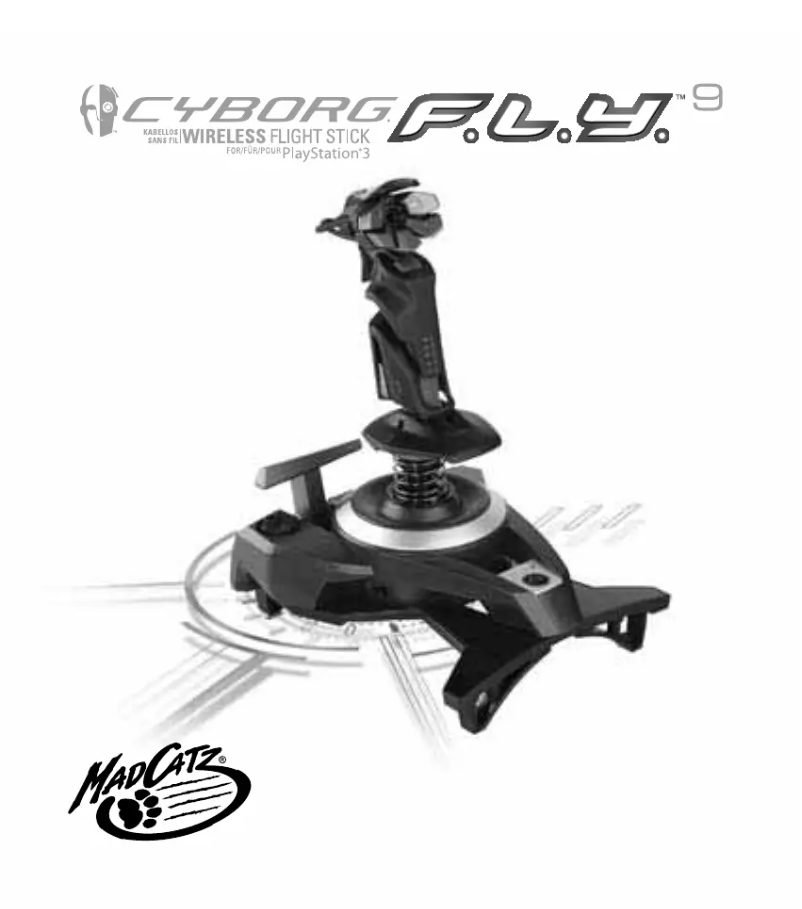 Image de la première page du manuel de l'appareil F.L.Y. 9 Wireless Flight Stick PS3