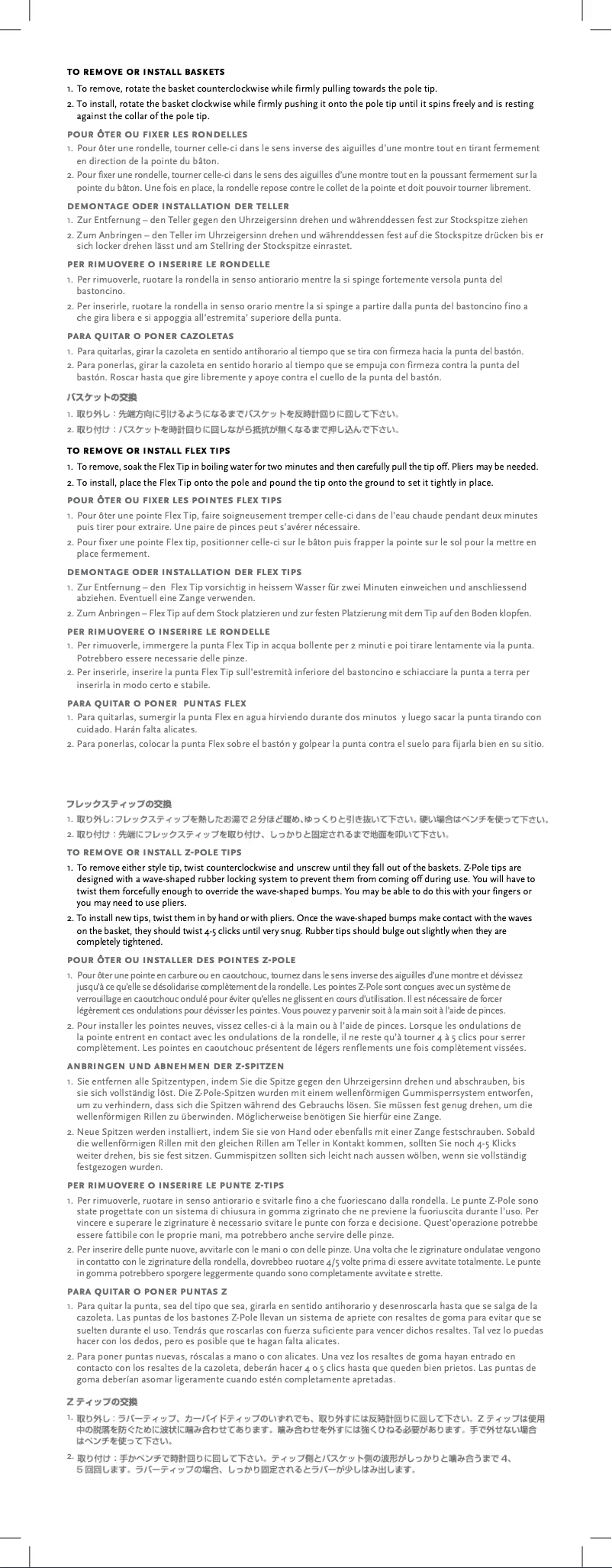 Image de la première page du manuel de l'appareil Tech Tip