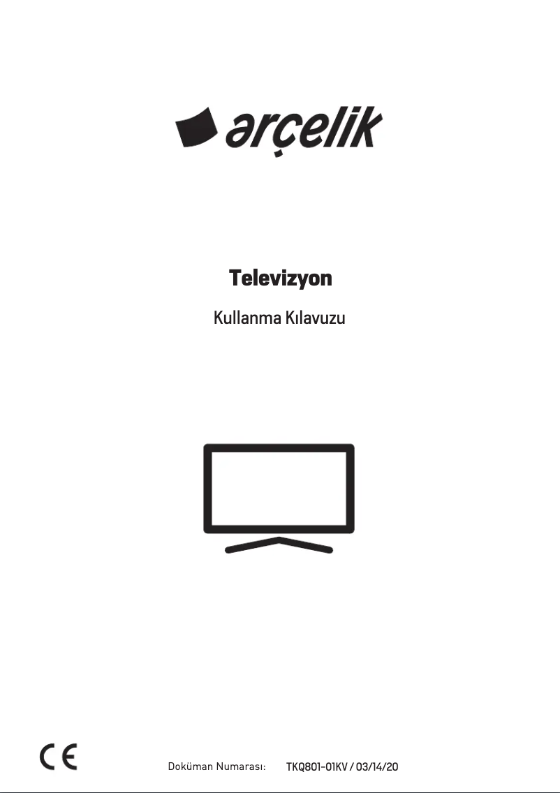 Page n°1 - Manuel utilisateur Arçelik A40K 580
