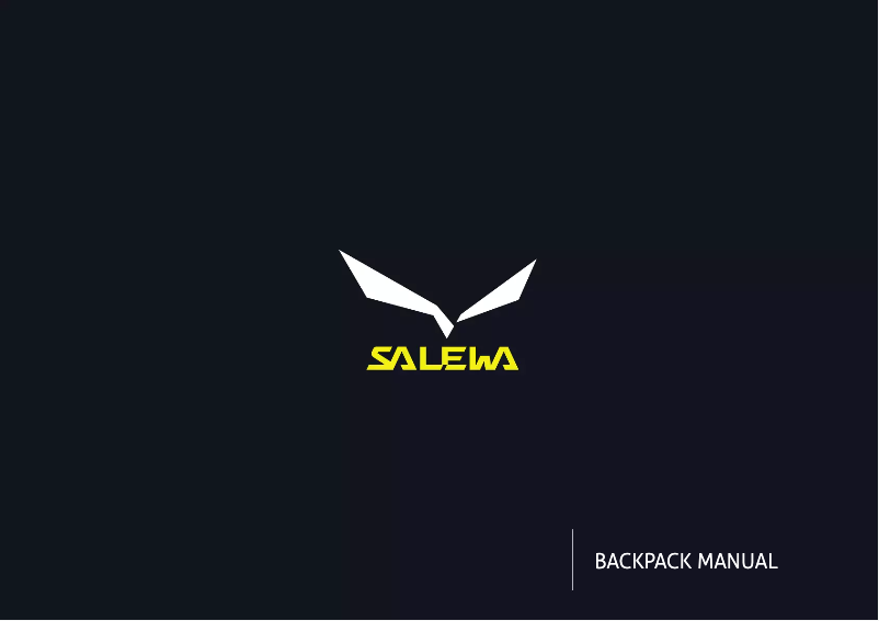 Page n°1 - Manuel utilisateur Salewa Guide 35