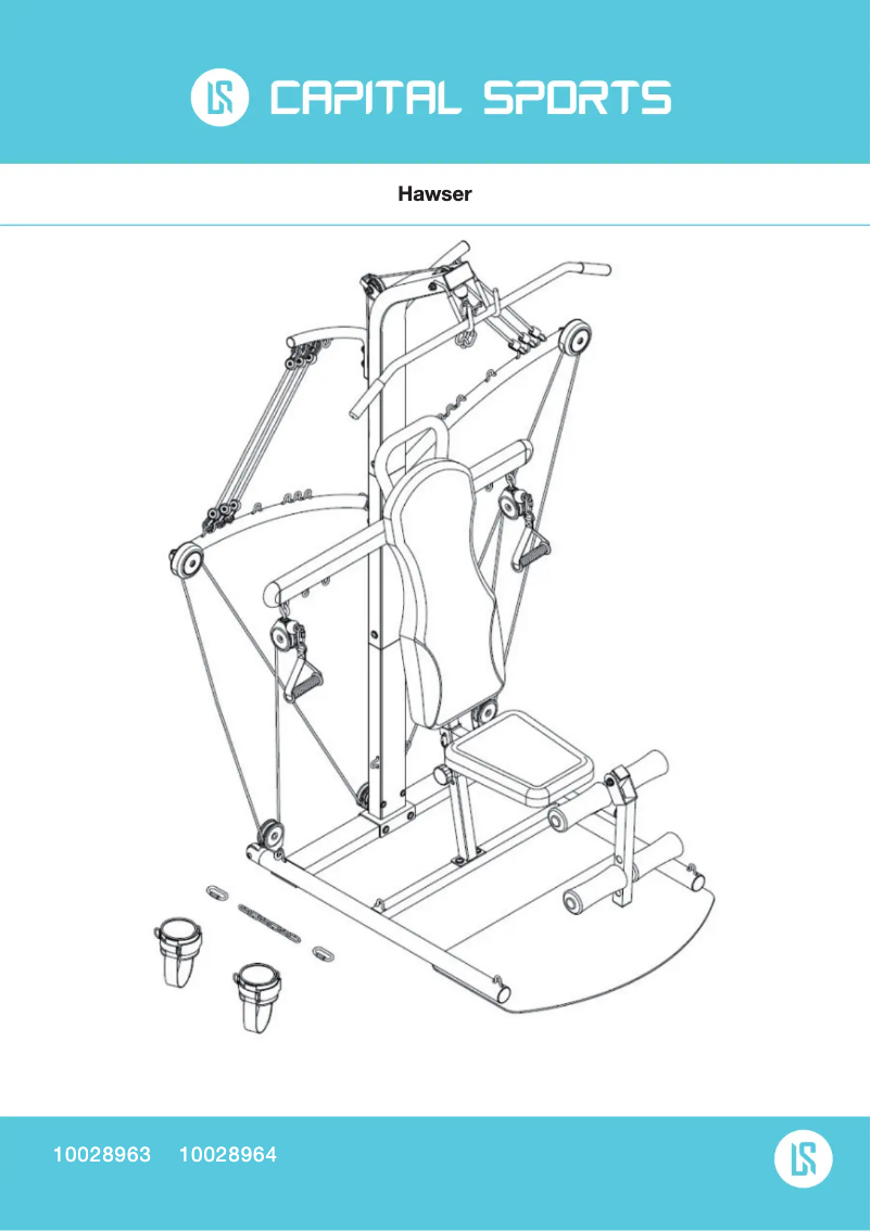 Page 1 de la notice Manuel utilisateur Capital Sports Hawser