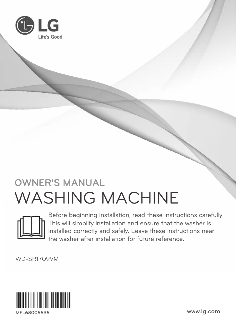 Image de la première page du manuel de l'appareil WD-SR1709VM