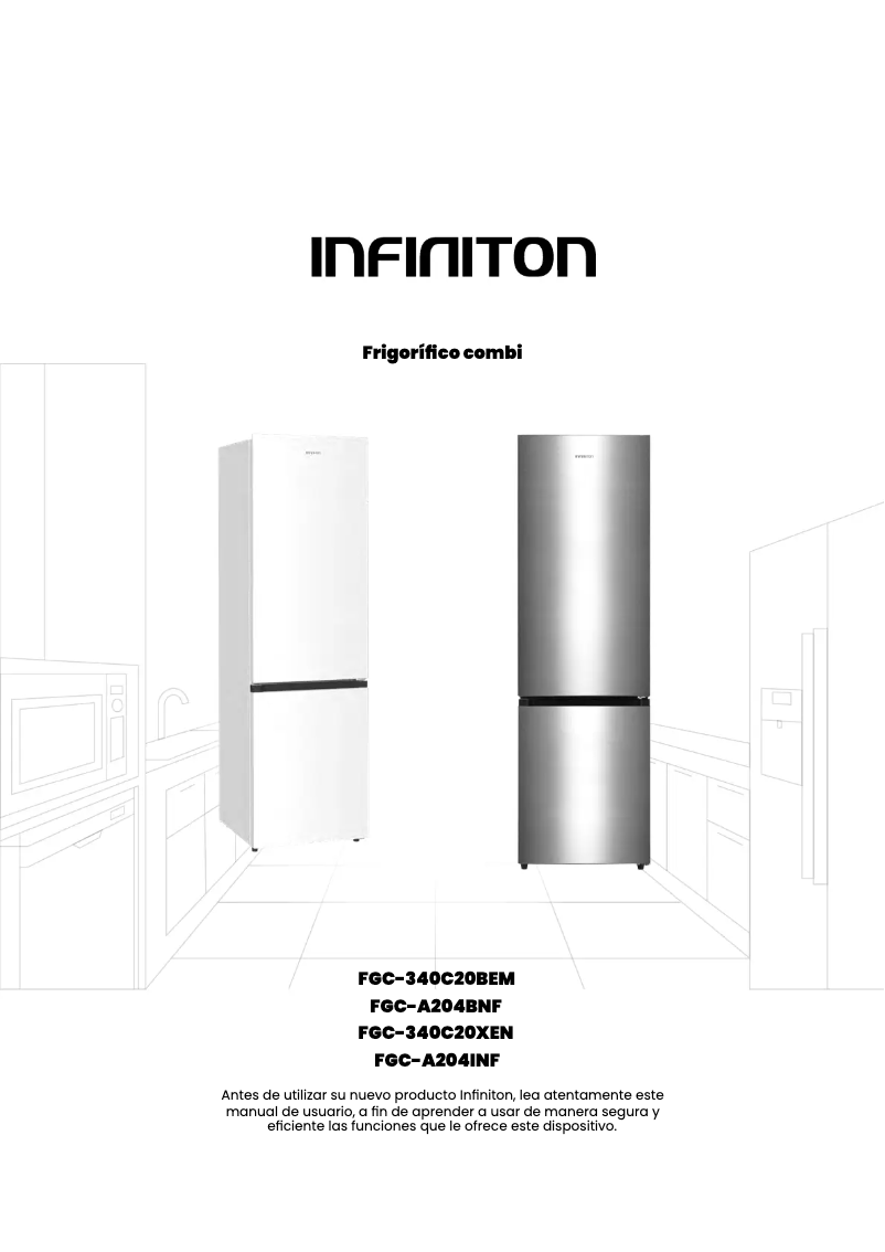 Page n°1 - Manuel utilisateur Infiniton FGC-A204BNF