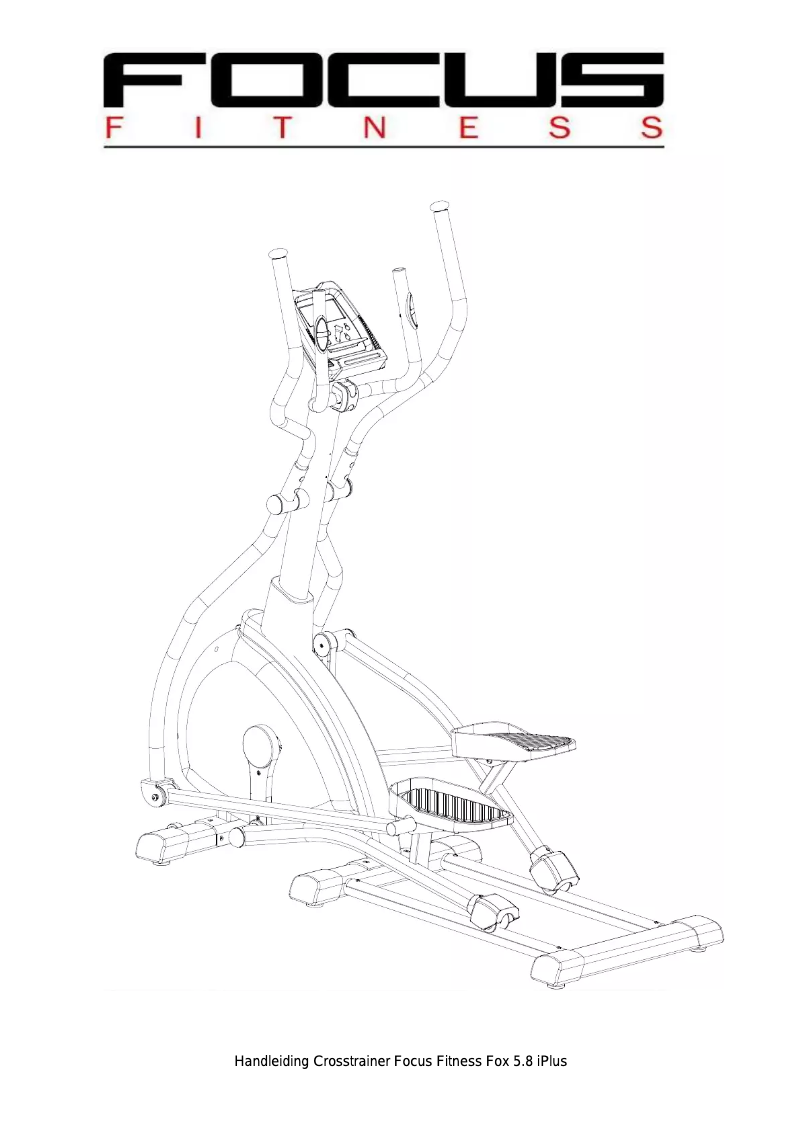 Page 1 de la notice Manuel utilisateur Focus Fitness Fox 5.8 iPlus