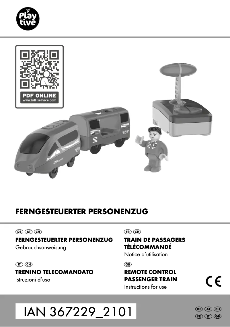 Page 1 de la notice Manuel utilisateur Playtive IAN 367229