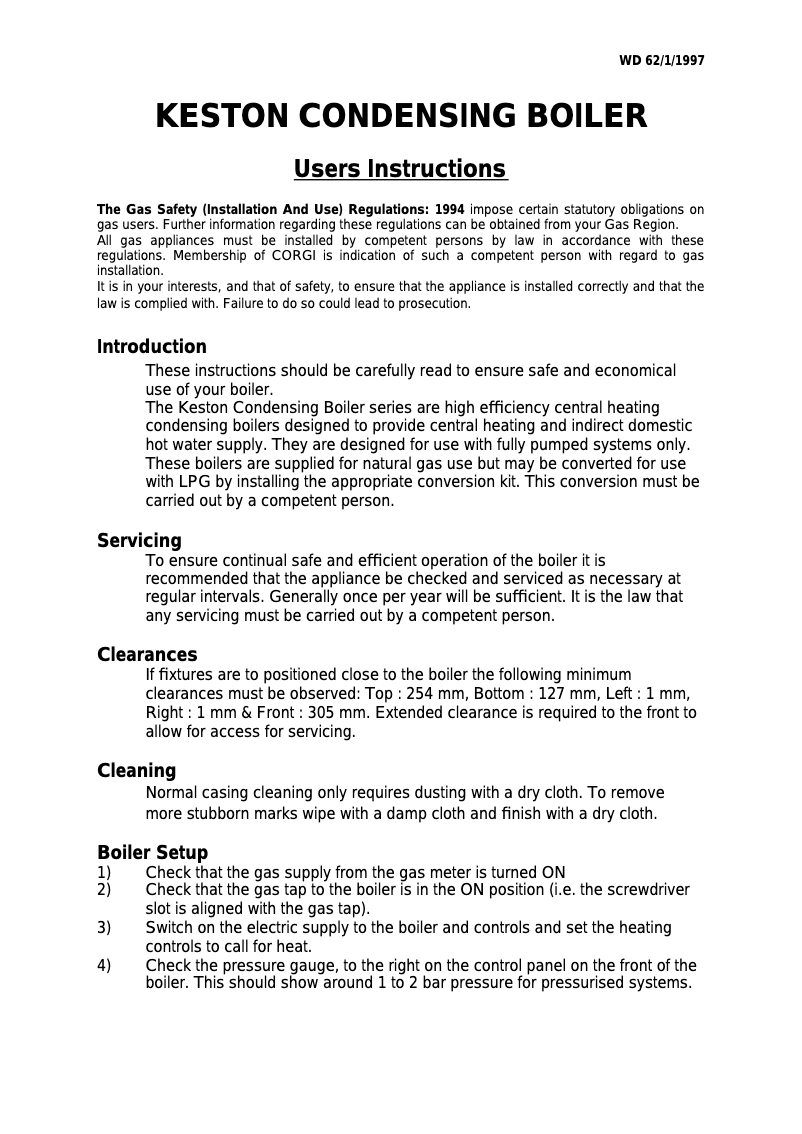 Page 1 de la notice Manuel utilisateur Keston K80