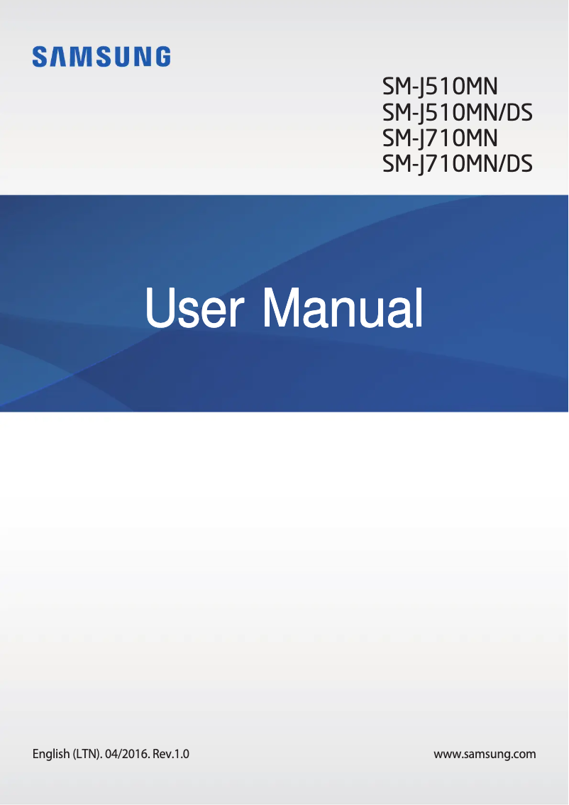 Page n°1 - Manuel utilisateur Samsung Galaxy J7 Metal