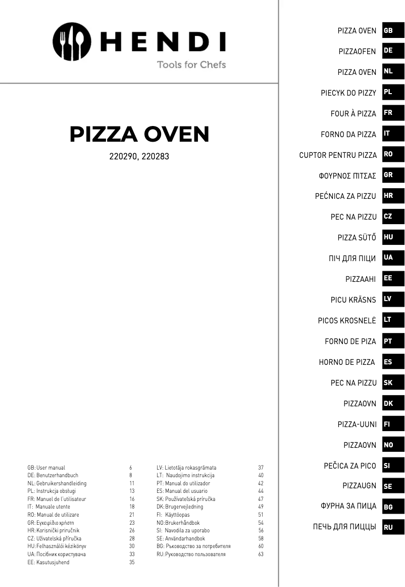 Image de la première page du manuel de l'appareil 220283