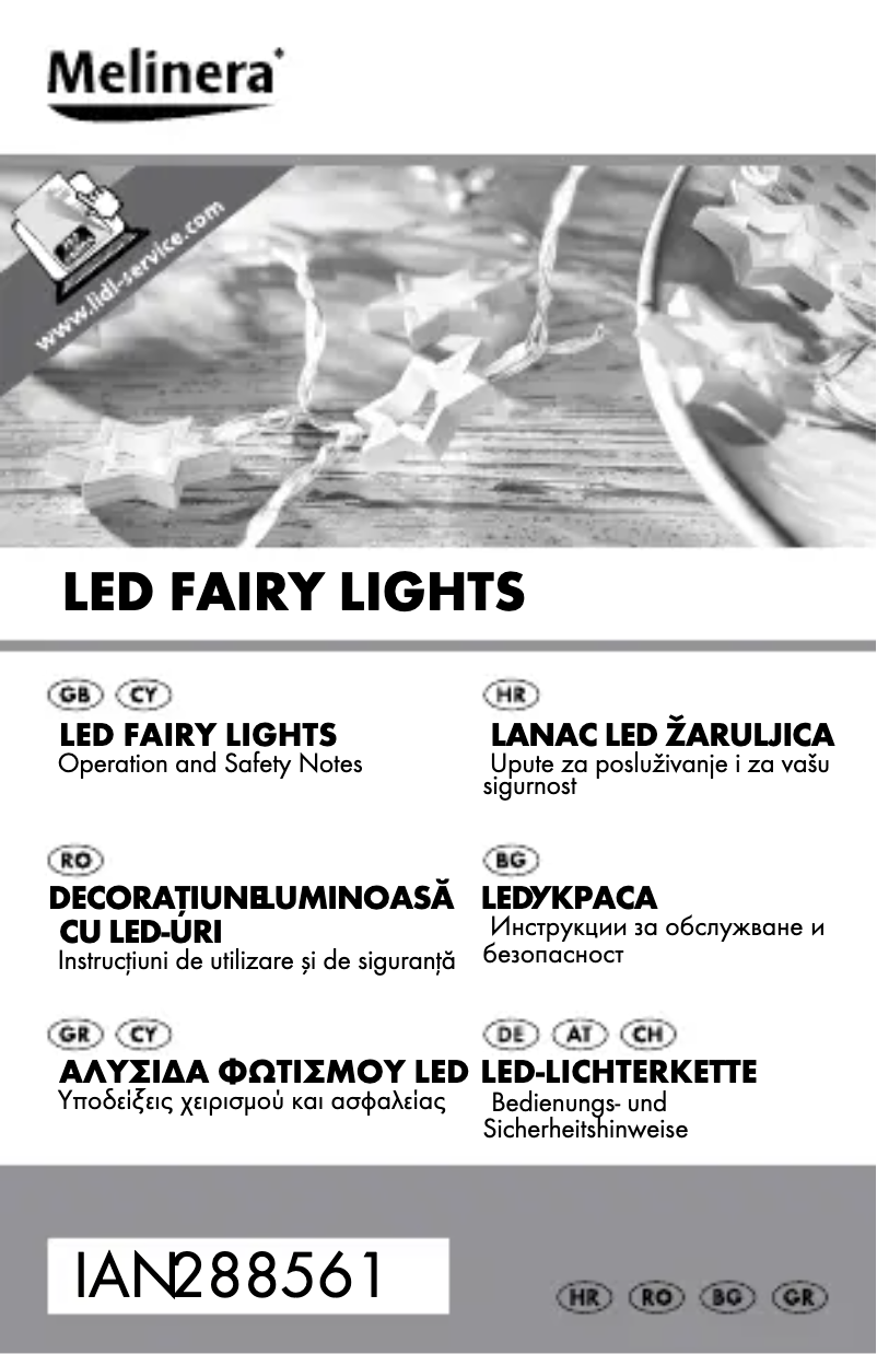 Image de la première page du manuel de l'appareil IAN 303188