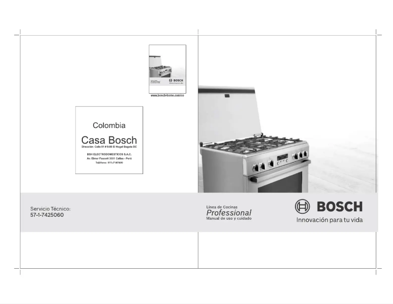 Page 1 de la notice Manuel utilisateur Bosch HSK44I32SH